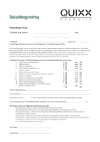 Behandlungsvertrag