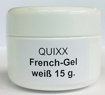 French-Gel weiß
