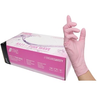 Einmalhandschuhe Nitril Sehr Klein (XS) / pink