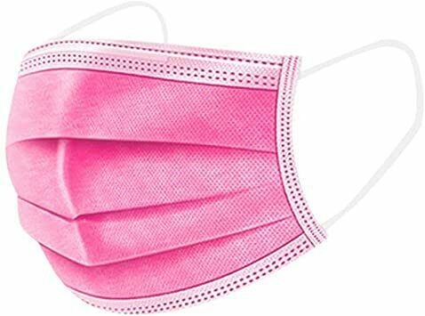 Mundschutz Maske pink